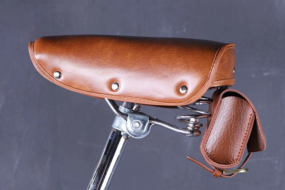 Comfortable Bicycle Saddle Vintage Classic Style Road Commuters Bike Seat