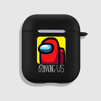 

Matte Black Cover For Apple air pods 1 2 3 Case Wireless Earphone Accessories Air pod Pro Cases TPU Cartoon Among Us Game Funda