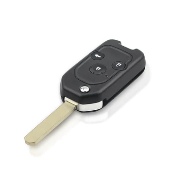 KEYYOU pulsanti 2/3/4 custodia a conchiglia per chiave a distanza per auto modificata per Honda Accord Civic 2006-2011 CRV 2018 Pilot fit con pulsantiera - KEYYOU pulsanti 2 3 4 custodia a conchiglia per chiave a distanza per auto modificata