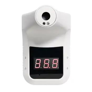 

Non-contact Infrared Temperature Measurement Forehead With Fever Alarm Wall-mounted Automatic Temperature Digital Display