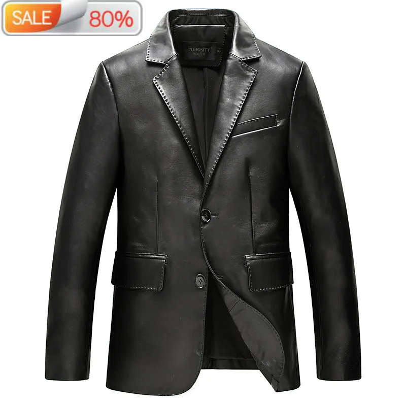 

AYUNSU Spring Autumn Sheepskin Coat Genuine Jacket Men Clothes 2020 Blazer Real Mens Leather Jackets WZMA03 B22105