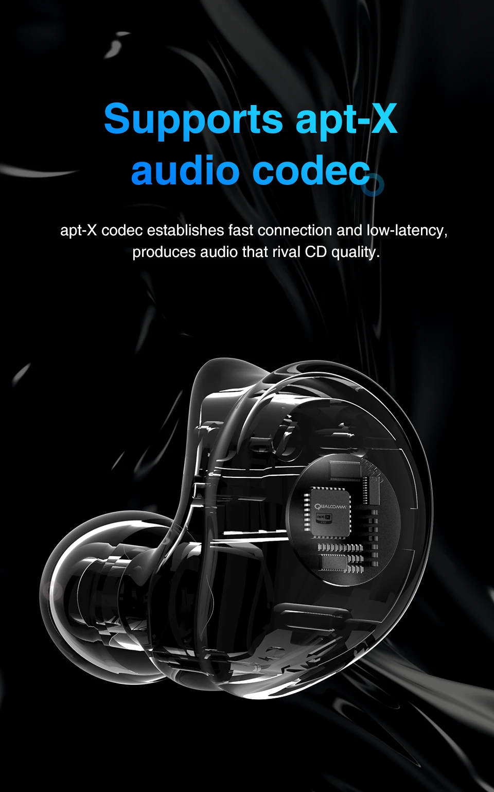 fio bluetooth 5.0 mini fones à prova
