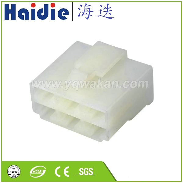 

Free shipping 5sets 6pin plastic housing plug auto wiring harness cable female connector HD061-6.3-21