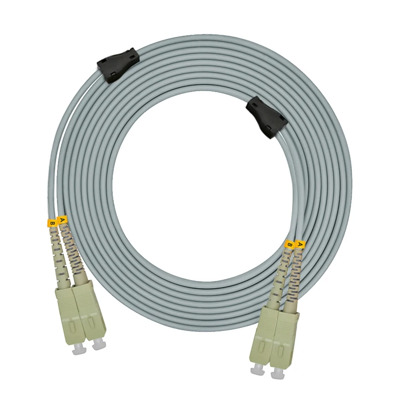 120 метры SC/PC-SC/PC, OM2 Multimode 50/125, Duplex, SC to SC оптоволоконный провод кабель для коммутационных шнуров, бронированный