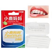 Зубная паста Анти-язва Ортодонтические подтяжки жевательная резинка защитный воск Зубы Отбеливание зубов коррекция ортодонтический воск инструменты для ухода за зубами полости рта
