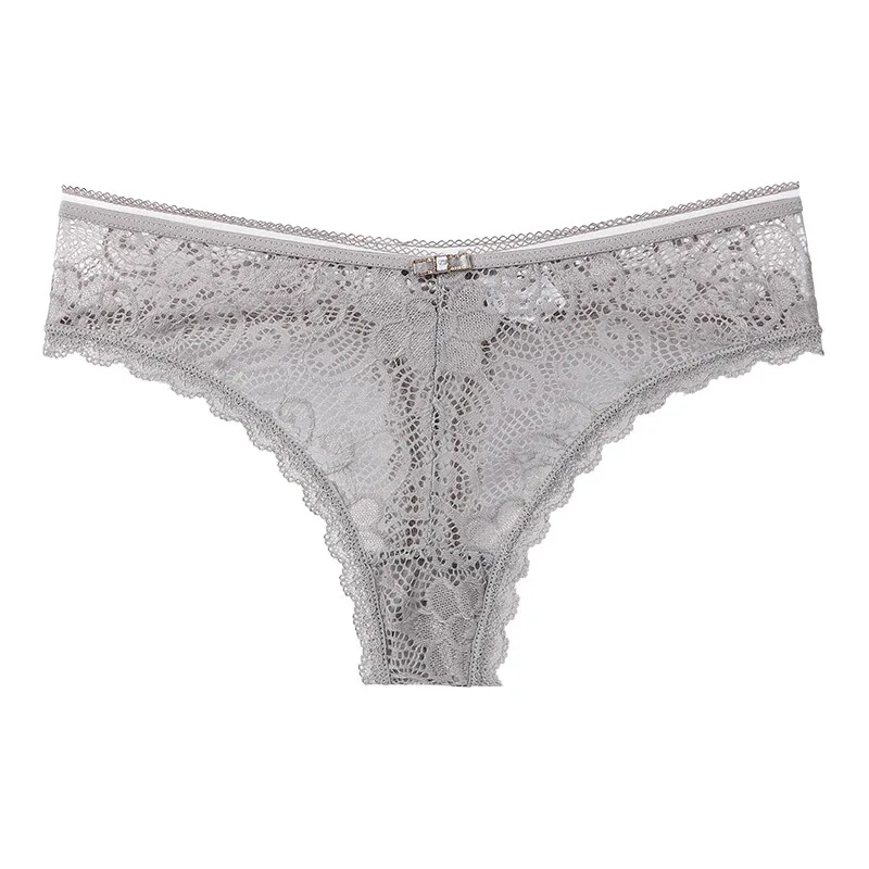 Women's Intimates Sexy Panty Pants Breathable Lace Panties G-string Underwear Woman Big Size Low-Rise Thong Soft Underpants high waisted lace panties Panties