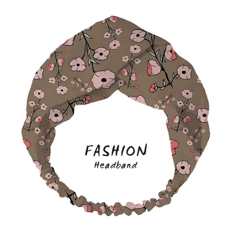 

Sakura Women Summer Bohemian Elastic Hairs Headbands Headbands Cross Turban Bandage Bandanas HairBands Hair Accessories Headwrap