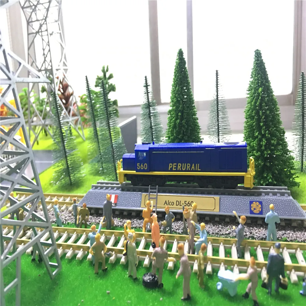 architecture model building ho train layout05