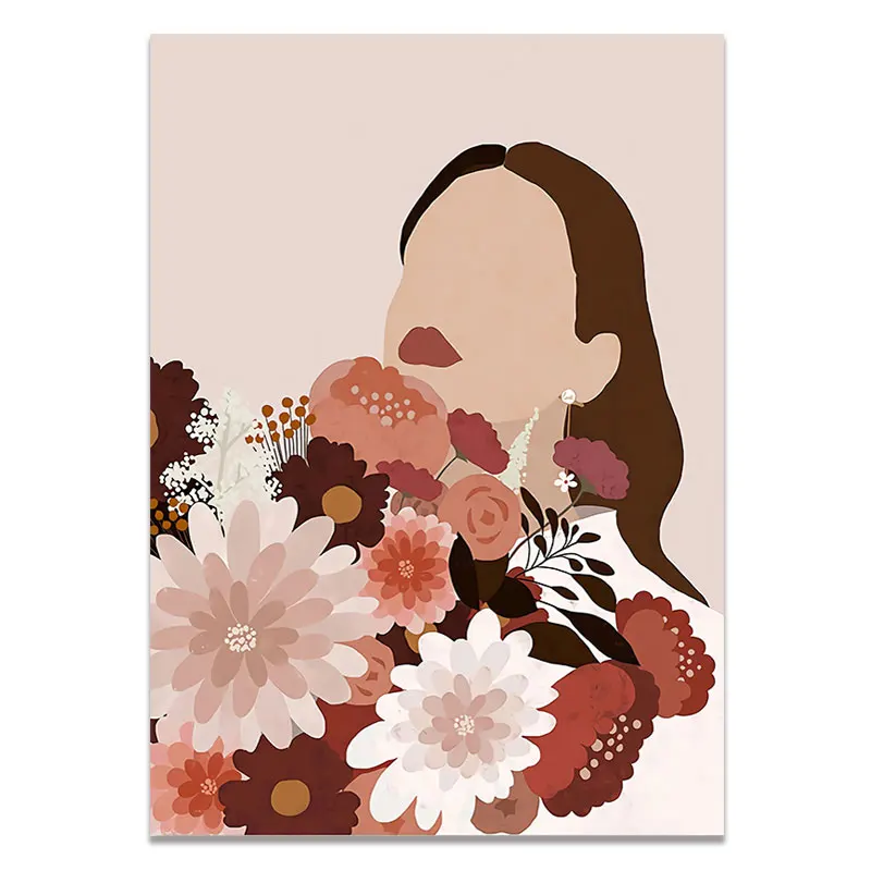 Fashion-Vintage-Girl-Abstract-Figure-Wall-Art-Canvas-Painting-Nordic-Posters-and-Prints-Wall-Pictures-for (8)