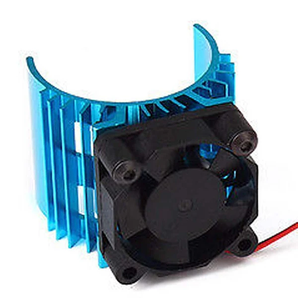 meta Heat sink with 5V Cooling Fan for 1/10 RC Car 540 550 3650 Size Motor meta Heat sink with 5V Cooling Fan for 1/10 RC Car 540 550 3650 Size Motor