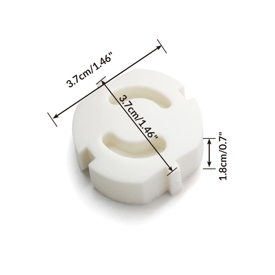 100 шт/партия ручки крышка гнезда защита Электрический шок уход за детьми безопасность Электрическая безопасность пластиковая заглушка на розетку от детей Европы