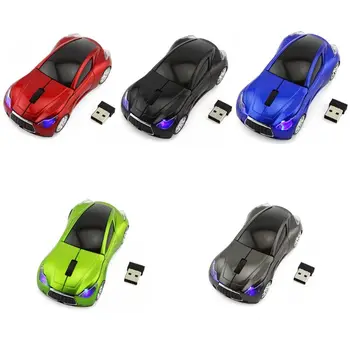 

2.4GHz Wireless Cordless Car Shaped Mouse Mice with USB Receiver for PC Computer Laptop Accessories