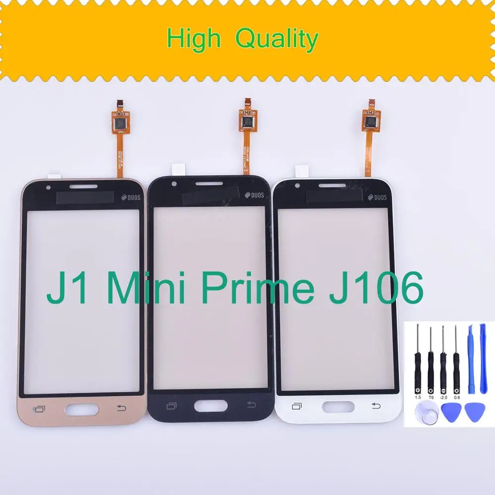 Сенсорный экран J106H для Samsung Galaxy J1 Mini Prime J106 SM сенсорный датчик дигитайзер j106B