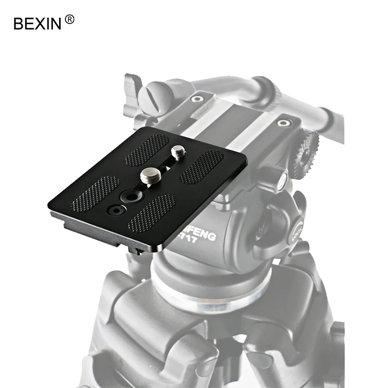 BEXIN камера Quick Release Plate для Weifeng 717 EI-717A 717AH видео штатив головка dslr камера монопод Быстрый башмак камера аксессуар