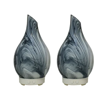 

Humidifier, Aroma Humidifier, Patterned Glass Smart Office Humidifier, Baby Silent Spray Night Light