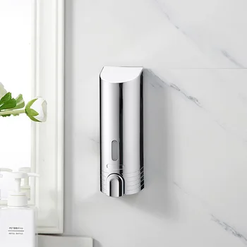 

Hot Sale Wall Mounted Soap Dispenser 380ml Shower Bath Shampoo Dispenser Manual Pressing Lotion Pump Bathroom Accessories