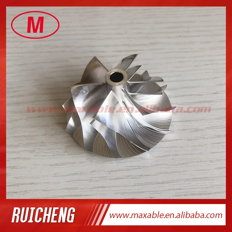RHF5 43.40/56.00mm 6+6 blades turbo milling/aluminum 2618/billet compressor wheel  | Автомобили и мотоциклы