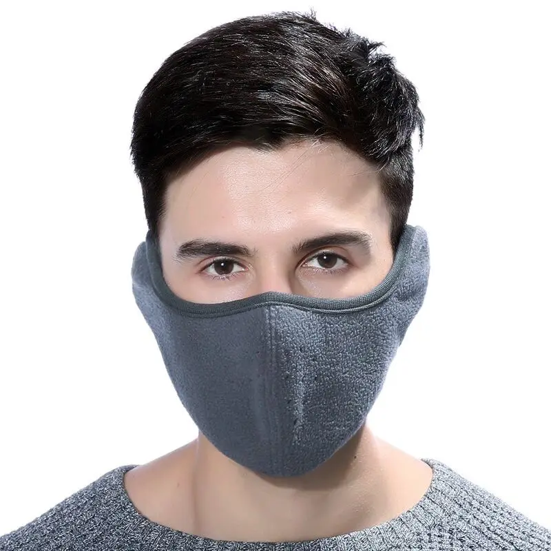 Unisex Dustproof Warm Half Face Mask Winter Sport Accessories Windproof Bicycle Cycling Snowboard Outdoor Masks