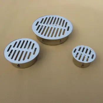 

Stainless steel balcony roof round large displacement anti-blocking floor drain outdoor Plane Insertion Floor Drain