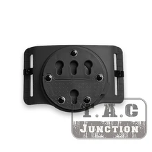 Тактический GCA37 ремень горка кобура Крепление Адаптер платформа для RTI пистолет кобура подходит 1,"-2,25" ремень Регулируемый RTI ремень горка BK