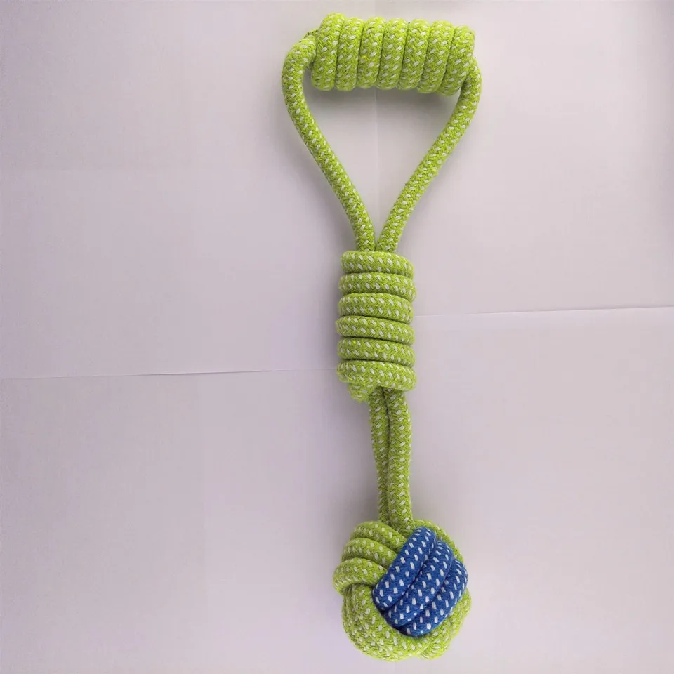 Hand pull 32 140g Новинка, игрушка для домашних животных, тканая хлопковая веревка, набор игрушек, корм для собак, укус, игрушка для собак, веревка, размер рога, тяговое кольцо, игрушка для собак, Игрушки для маленьких собак - Цвет: Hand pull 32 140g