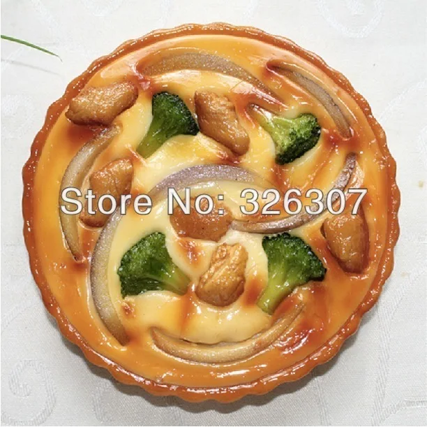 

Pizza model artificial food customize model sample cuisine restaurant window display fake dish bacon Stufffed mode customized