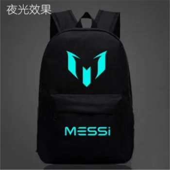 

Messi Backpack Teen College high School Bag for Teenager Boy schoolbag Black men Back pack Kids Book Bag 2020