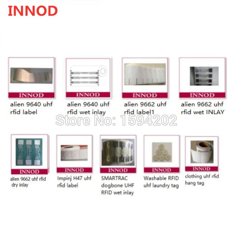 Rfid метка УВЧ impinj h47 Monza 4E расстояние между чипом ISO18000 6C EPC G2 пассивные клейкие