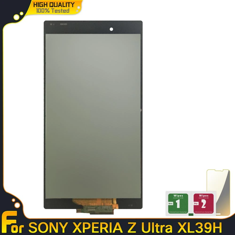 High Quality For Sony Xperia Z Ultra XL39h XL39 C6802 C6806 C6833 LCD Display Touch Screen Digitizer Replacement Assembly|Mobile Phone Screens| - AliExpress