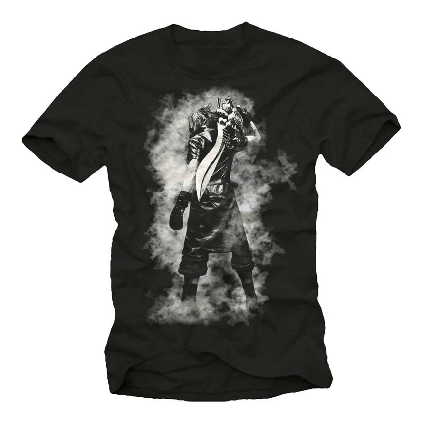 Cool Final Level Up Gamer Mens T Shirt With Nerd Fantasy - Short Sleeve Geek Tee Top Quality | Мужская одежда