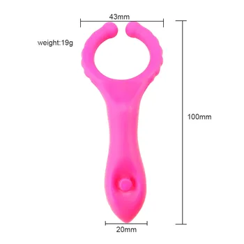 G-Spot Vibrator Dildo Penis Vibration Clip Nipple Massage Sex Toy For Woman Men Couple Vagina Clitoris Stimulation 2