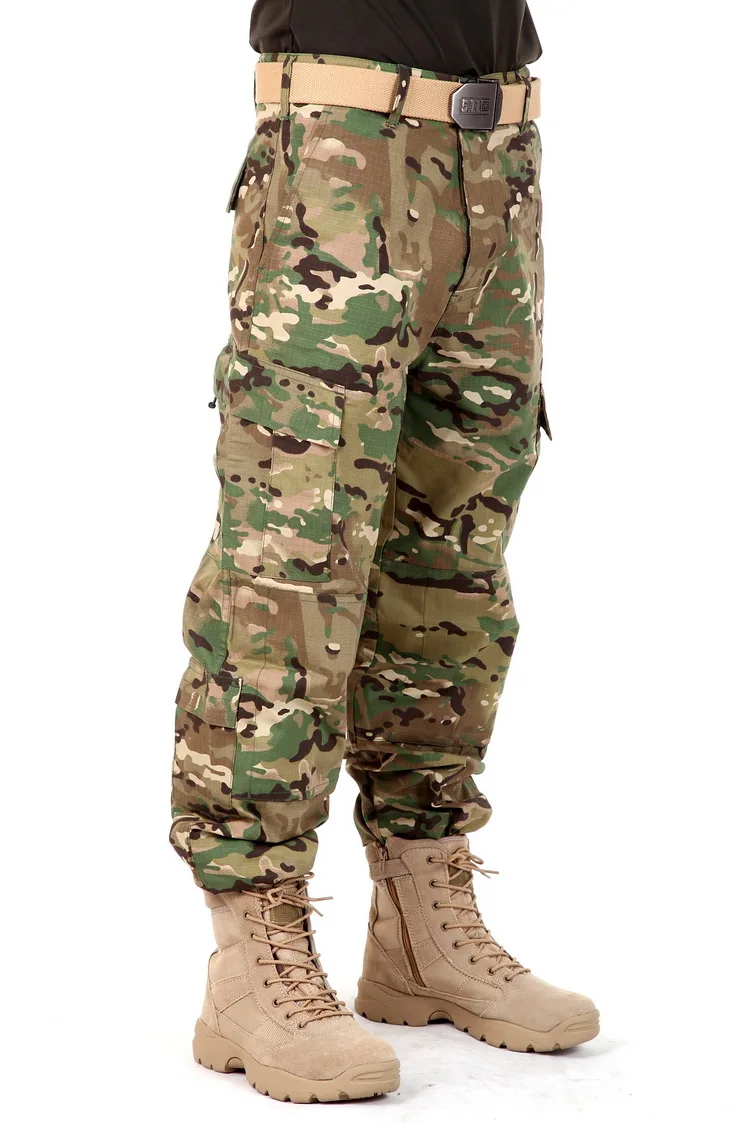Combat Pants Camo Pants Men Camouflage Pants Hunting Hiking Cargo Pants Outdoors Male Tactical Camo Climbing Camping XS-XXL Plus Size