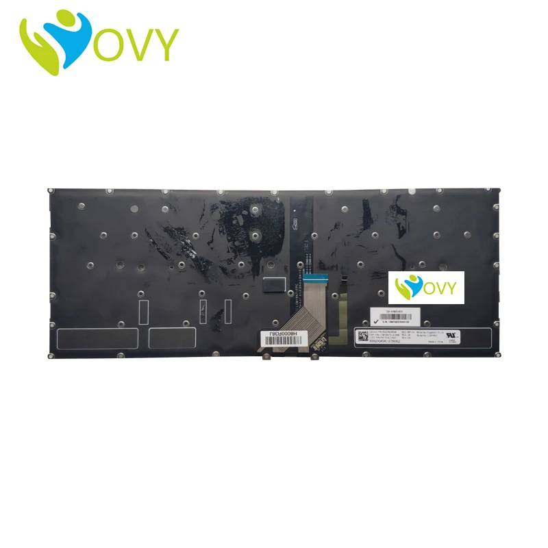 Teclado Retroiluminado para Laptop dos Eua para Lenovo Eua Yoga 92013isk 13ikb 920-13 Flex Pro-13ikb Luz Inglesa 5cb0q09594 Sn20n04582 Sn20l24331 - Imagem 3