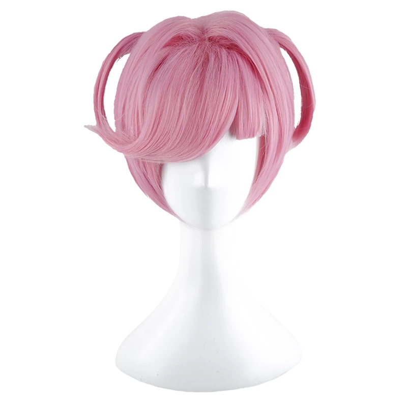 Игра DDLC Doki клуб Нацуки розовые парики короткие термостойкие синтетические
