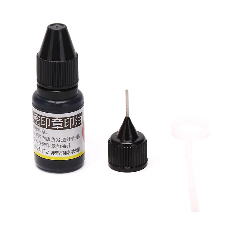 

Refill Ink Black Ink For Identity Guard Theft Protection Roller Stamp Photosensi Used For Identity Protection Anti-theft