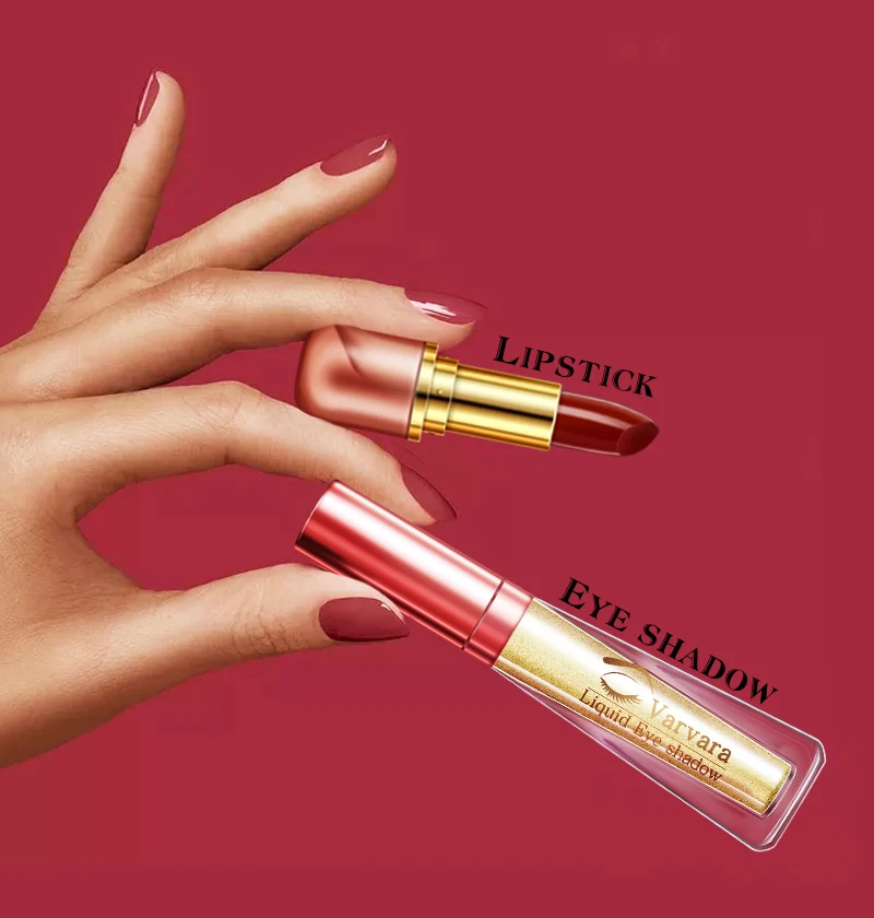 Lipstick liquid eye shadow