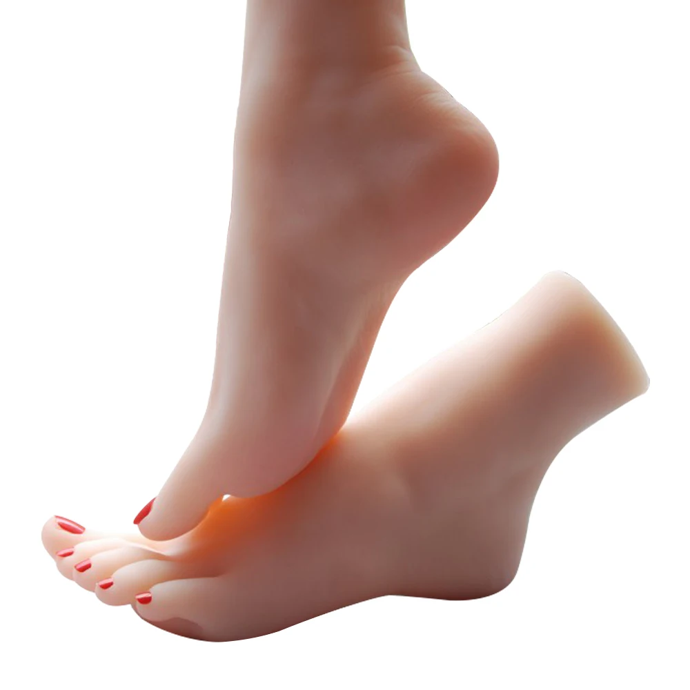 Tgirl 1Pcs Rechts Of Links Vrouwelijke Voet Model 3D Flexibele Volwassen  Mannequin Nep Voet Huid Textuur Display Model Modelo манекенщица -  AliExpress