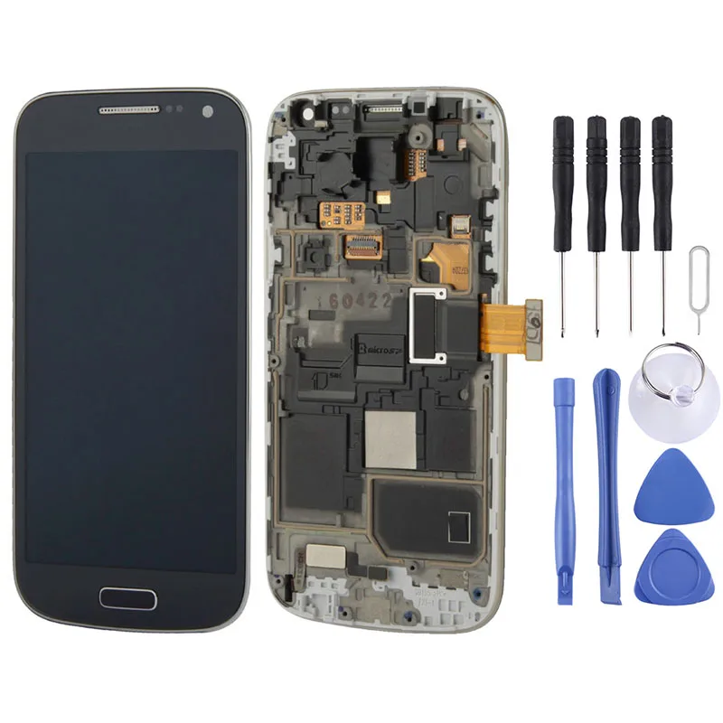 Оригинальный ЖК-дисплей + сенсорная панель с рамкой для Galaxy S IV mini / i9195 i9192 i9190 |
