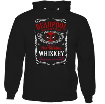 

Deadpool Whiskey - Herren Lustige Superheld Kapuzenpulli TV Movie Film Whisky