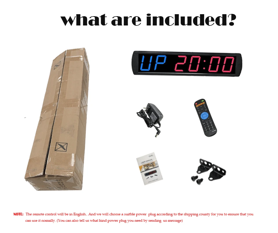 Gym clock 45