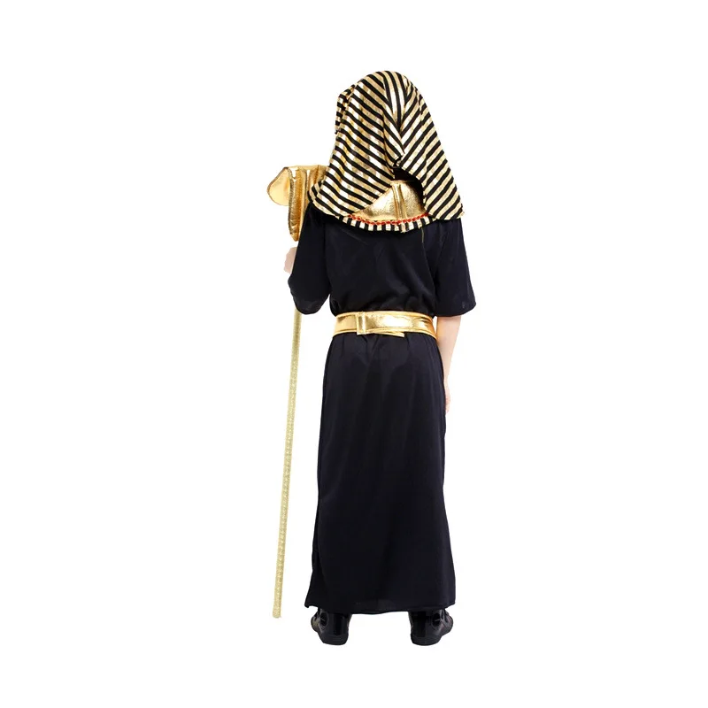Детские маскарадные костюмы на хеллоуин для мальчиков, Костюм Короля Фараона, вечерние костюмы для детей