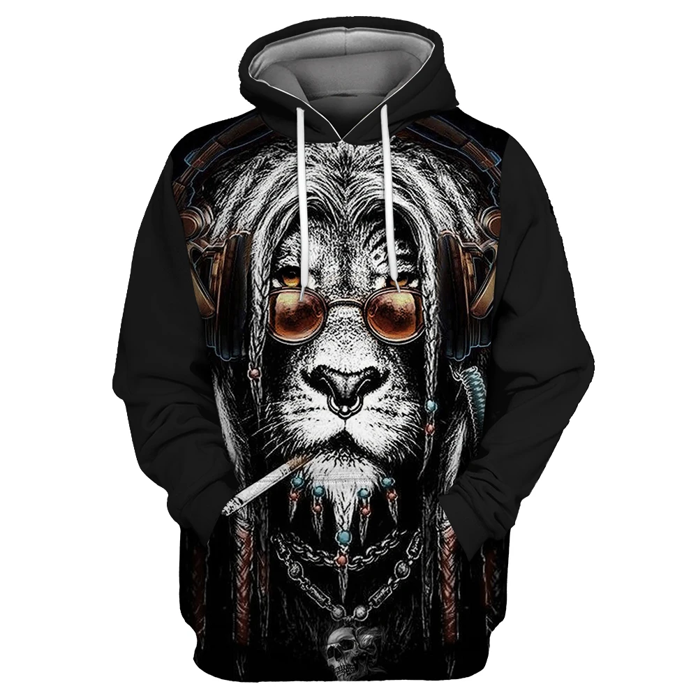 Showtly Horro Skull Mens Hoodies Jack Skellington Halloween Costumes Casual Anti Social Club Man Streetwear - Цвет: TYLMS-F00082