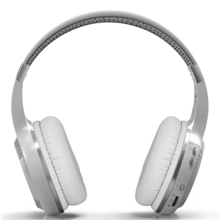 White Хорошее качество гарнитура наушники лучшая версия Bluetooth 5,0 беспроводная гарнитура брендовые стерео наушники - Цвет: White