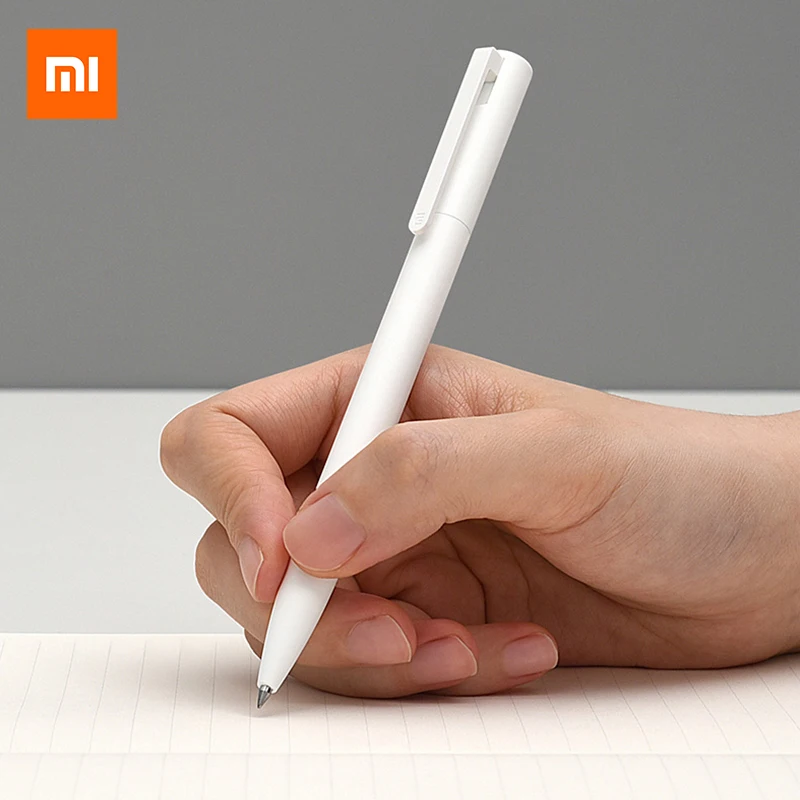 Новые оригинальные гелевые ручки Xiaomi 0 5 мм черные чернила японские MiKuni гладкие