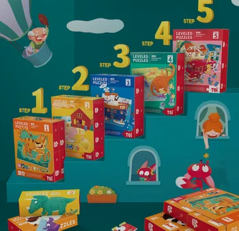 

Children's puzzle big block fight baby infant early education intelligence advanced paper toys women treasure puzzle 1-5 year ol