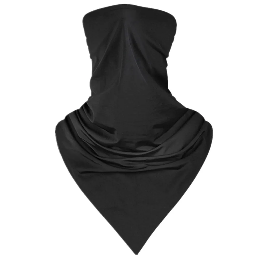 Спортивная езда Анти-пыль головной платок маски на пол-лица банданы Ice Silk шлем Велоспорт Балаклавы лицо тактическая маска