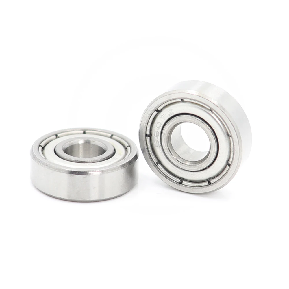 S607ZZ подшипник 7*19*6 мм (10 шт.) ABEC 1 440C ролик из нержавеющей стали S607Z S607 Z zz шариковые