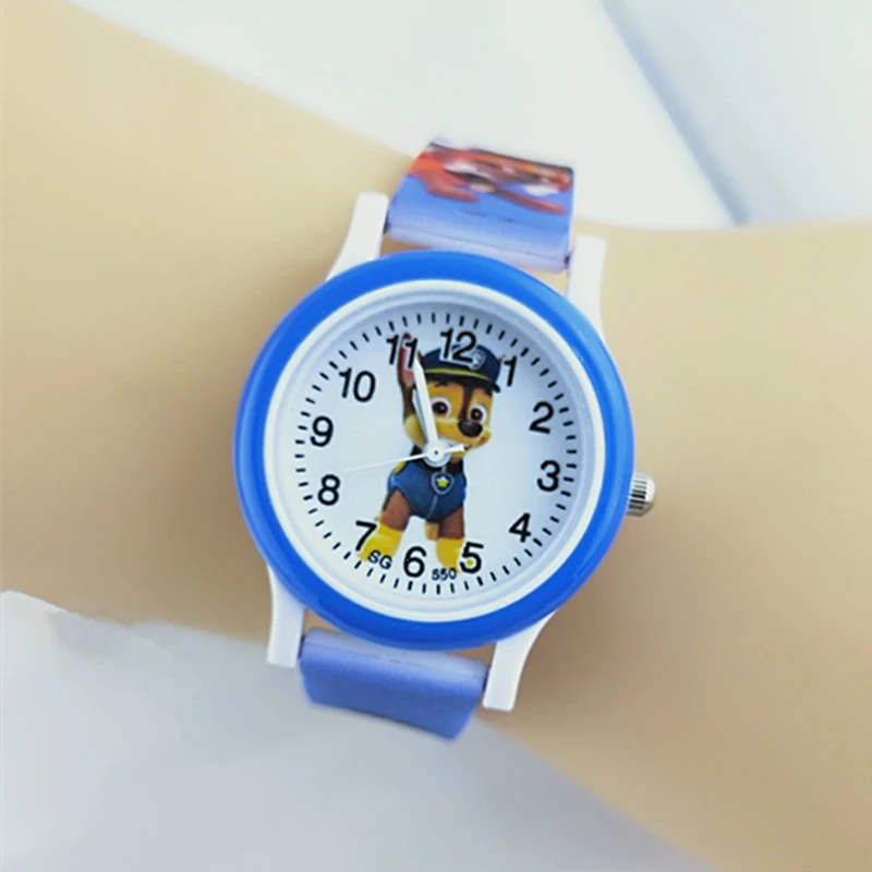 Щенячий патруль часы Marshall Rubble Chase Rocky Zuma Skye Dog Everest фигурка аниме «Щенячий патруль» игрушка для детей подарок