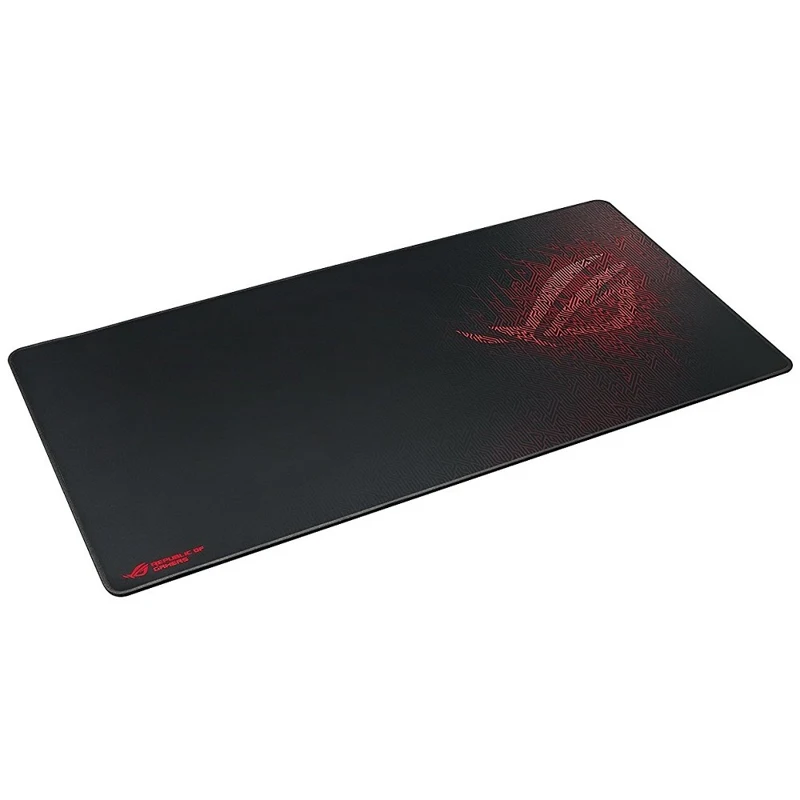 Коврик для мыши ASUS ROG Sheath bulk резиновая основа, тканевая поверхность, 900 x 440 x 3 мм, цвет: черный/красный