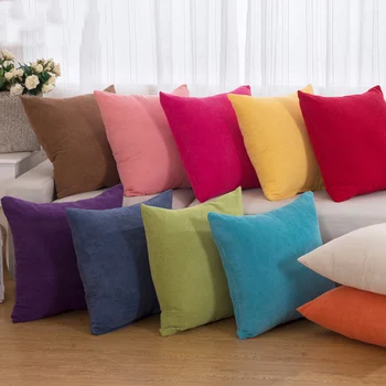 

45*45cm Decorative Pillow Cases Home Textile Products Multicolor Pillowcase Pillow Cover Friendly Safety Fashion Pillowslip
